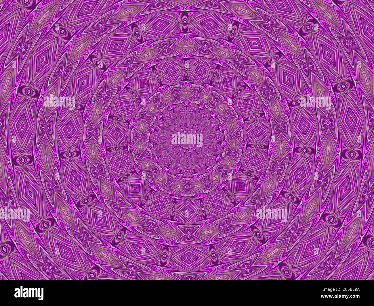 Arrière-plan violet du kaléidoscope Banque D'Images