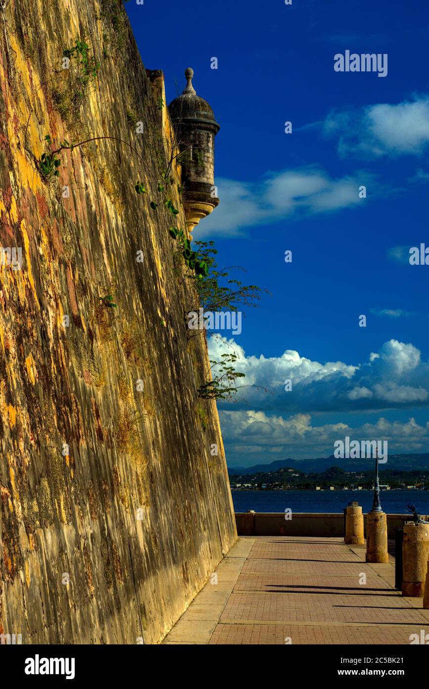 Murs de San Juan Banque D'Images