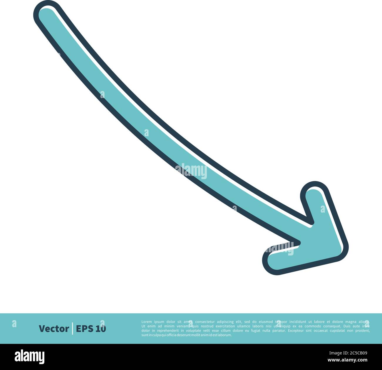 Icône de flèche modèle de logo vectoriel Illustration Design. Vecteur EPS 10. Illustration de Vecteur