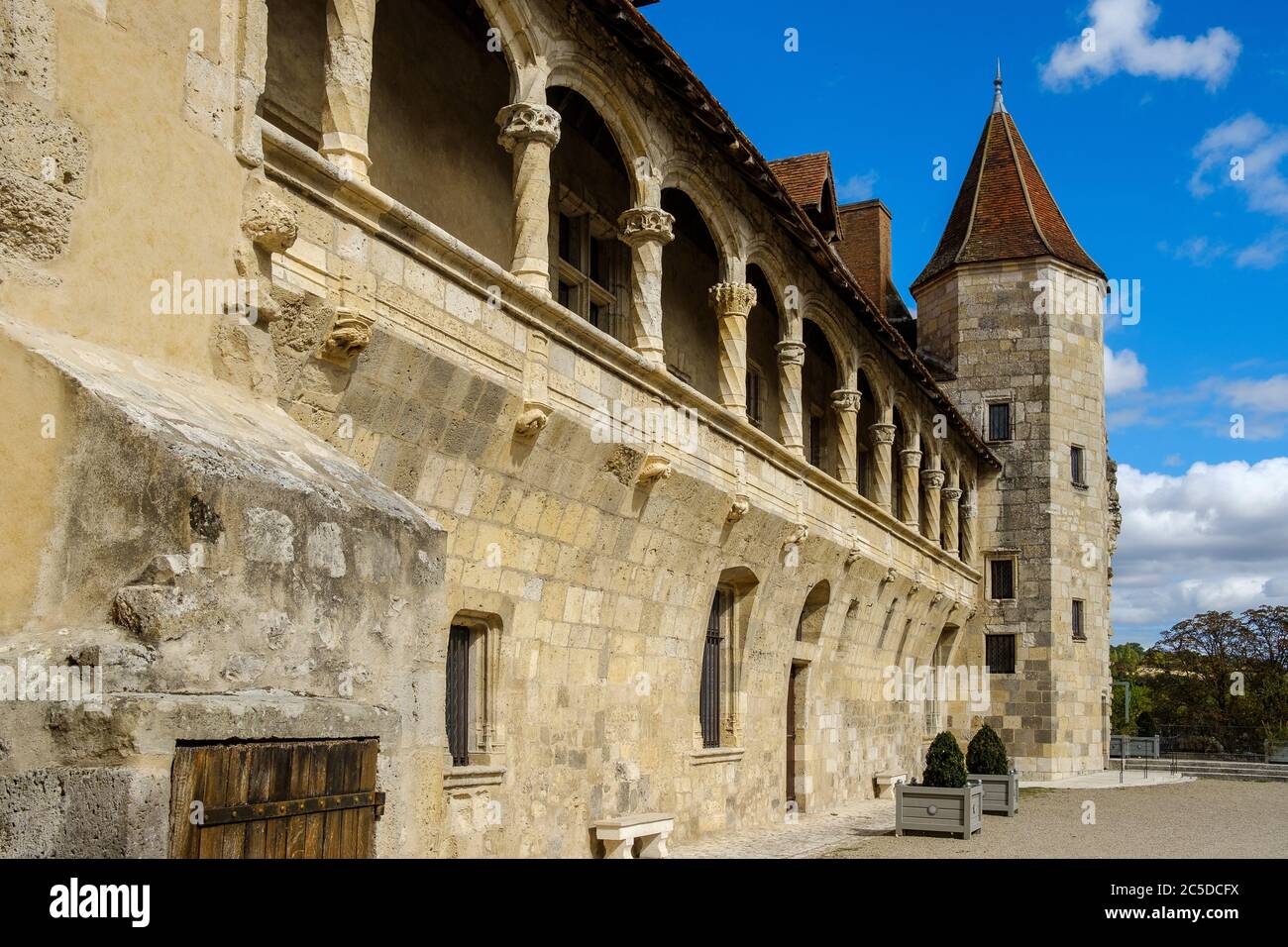 Château Musée Henri IV, Nérac. Lot-et-Garonne Banque D'Images Château Musée Henri IV, Nérac. Lot-et-Garonne Banque D'Images