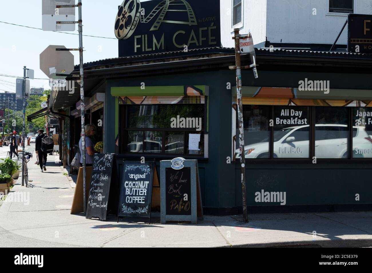 Restaurant dans le quartier du marché de Kensington. Toronto Ontario Canada Banque D'Images