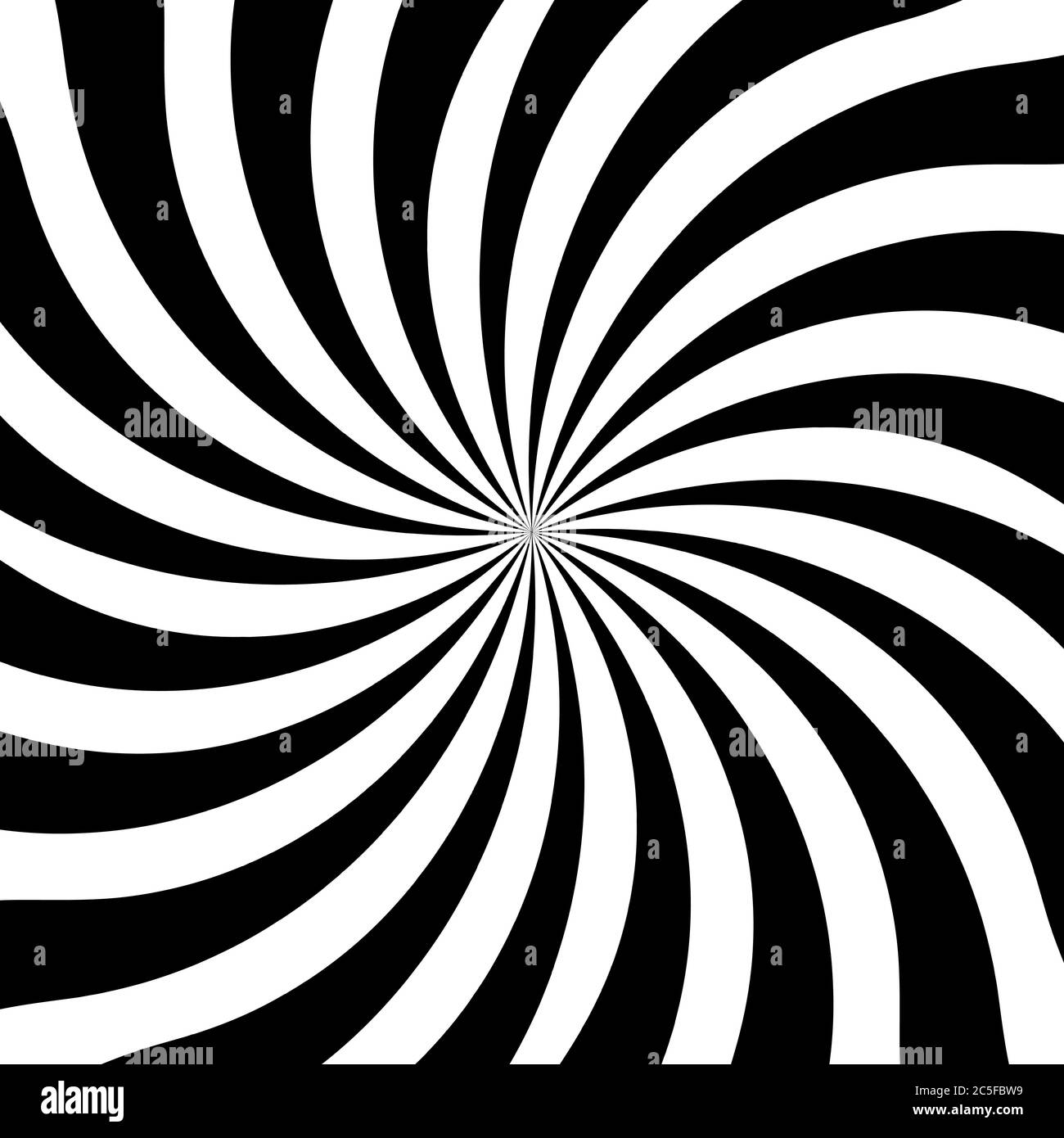 Arrière-plan tourbillon noir et blanc illustration tourbillon design tourbillon spirale vecteur Illustration de Vecteur
