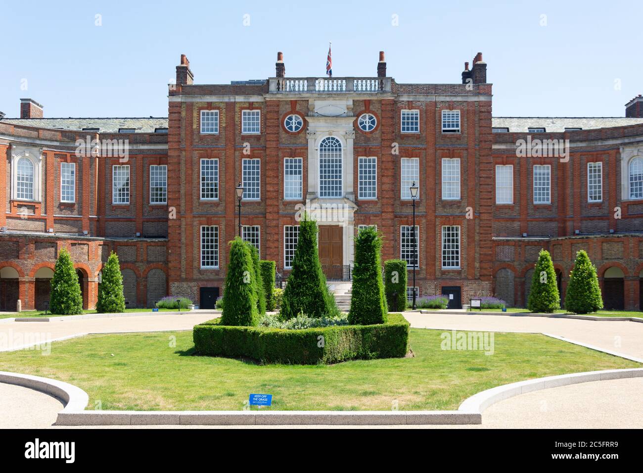 Maison de Roehampton du XVIIIe siècle, Roehampton Lane, Roehampton, London Borough of Wandsworth, Grand Londres, Angleterre, Royaume-Uni Banque D'Images