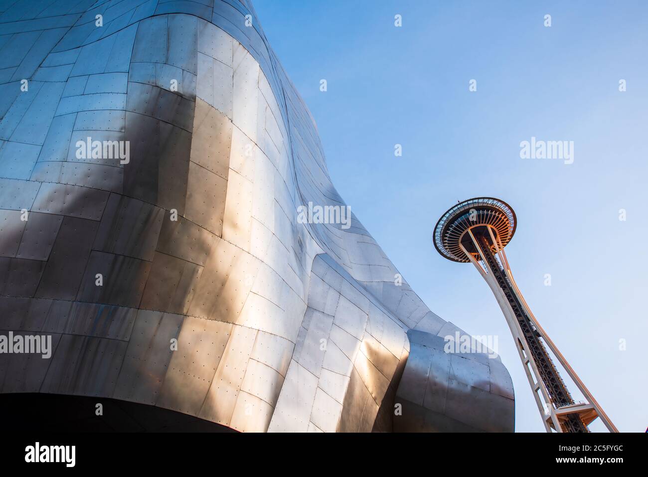 Musée de la culture pop à Seattle, Washington Banque D'Images