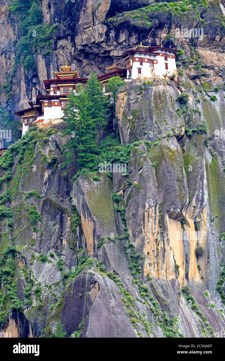 Paro Takstang (monastère de Tiger Nest) Banque D'Images