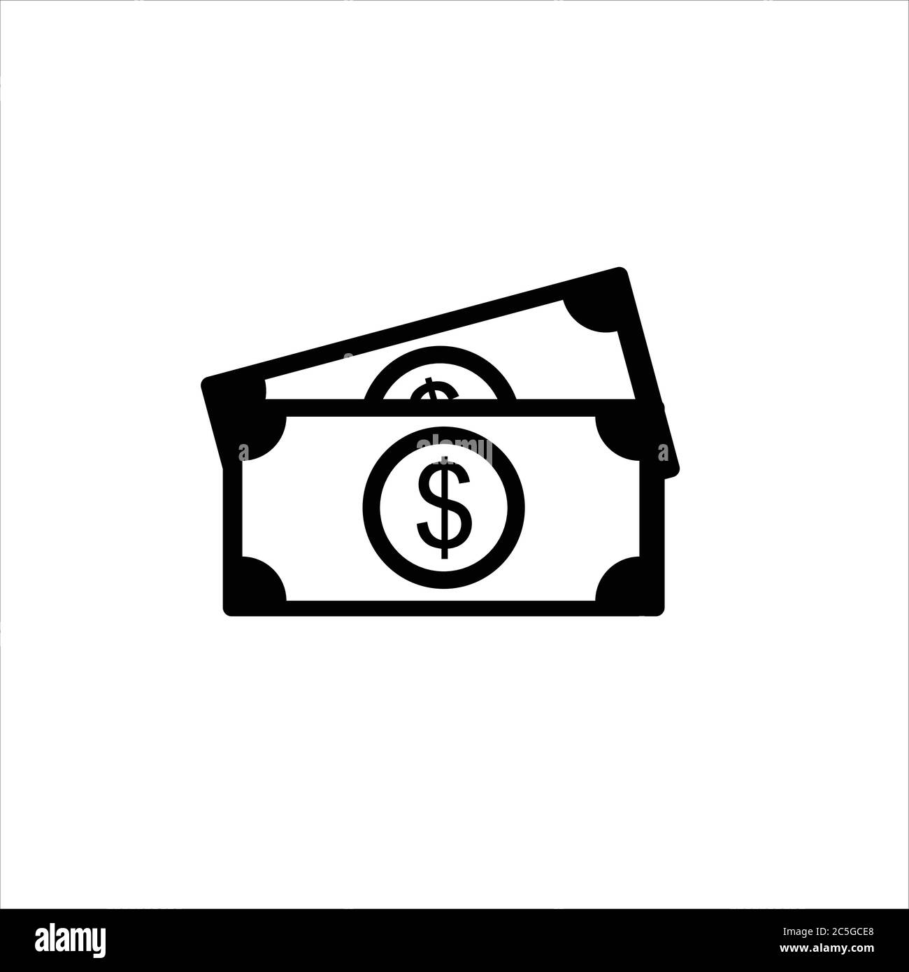 Icône de vecteur d'argent, vecteur de pièce d'argent, icône d'argent eps10, symbole d'icône d'argent, icône d'argent jpg, icône d'argent plat, icône d'argent Web, icône d'argent application. Illustration de Vecteur