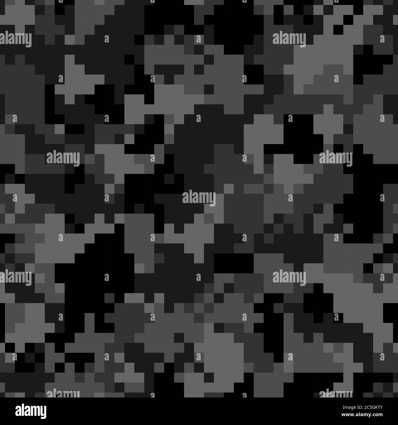 Motif militaire sans coutures camouflage. Style pixel numérique urbain  Image Vectorielle Stock - Alamy