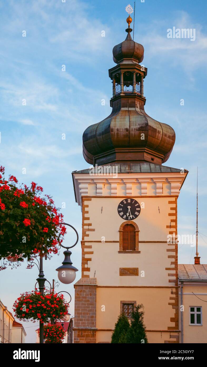 Architecture de Krosno. Krosno, Podkarpacie, Pologne. Banque D'Images