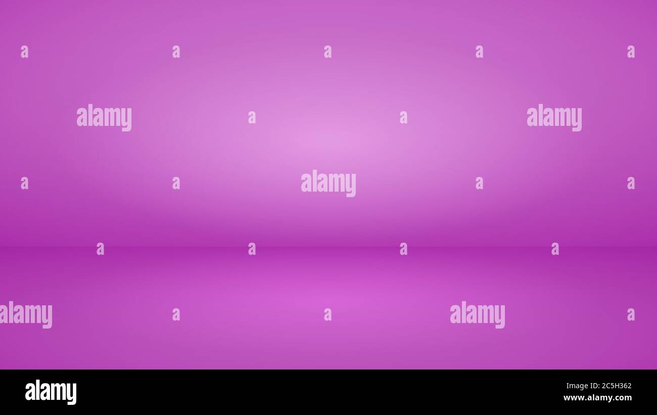 Arrière-plan studio vide avec éclairage doux dans les couleurs violettes Illustration de Vecteur