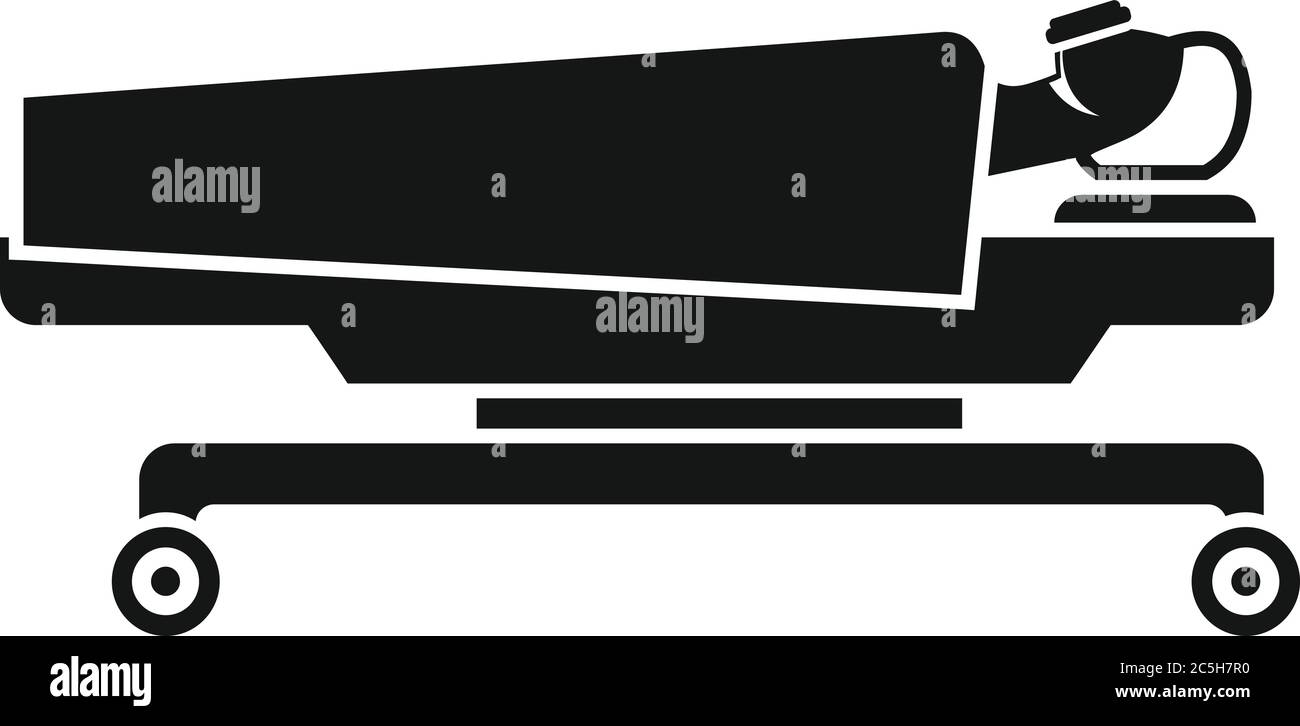 Icône anesthésie de l'hôpital. Illustration simple de l'icône vecteur d'anesthésie de l'hôpital pour la conception de sites Web isolée sur fond blanc Illustration de Vecteur
