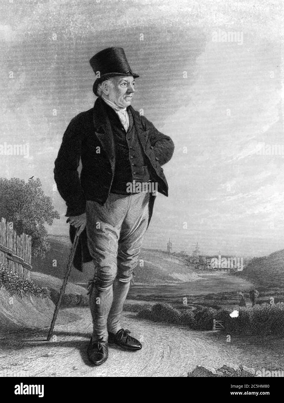 THOMAS BEWICK (1753-1828) graveur de bois anglais d'histoire naturelle Banque D'Images