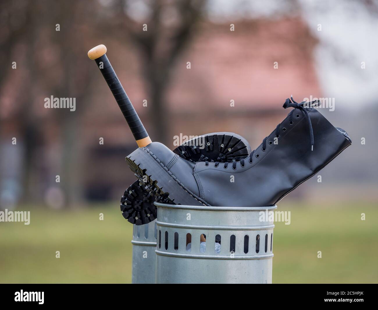 Photo symbolique de « sortie de la scène radicale de droite » Banque D'Images