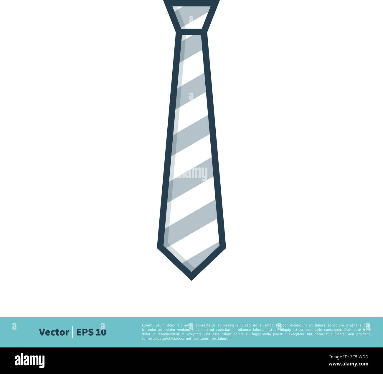 Icône TIE modèle de logo Vector Illustration Design. Vecteur EPS 10. Illustration de Vecteur
