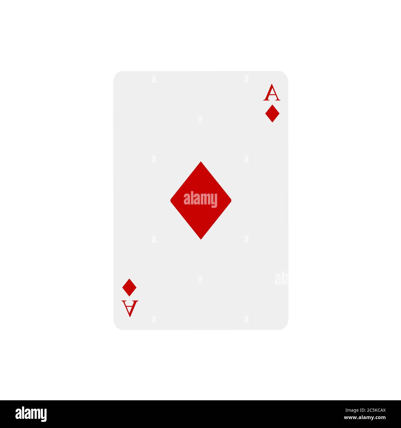 Cartes à jouer sur fond blanc. Main de poker de casino gagnante. Illustration vectorielle de style plat tendance. SPE 10. Illustration de Vecteur