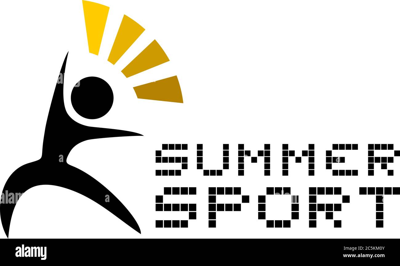 Sport d’été Illustration de Vecteur