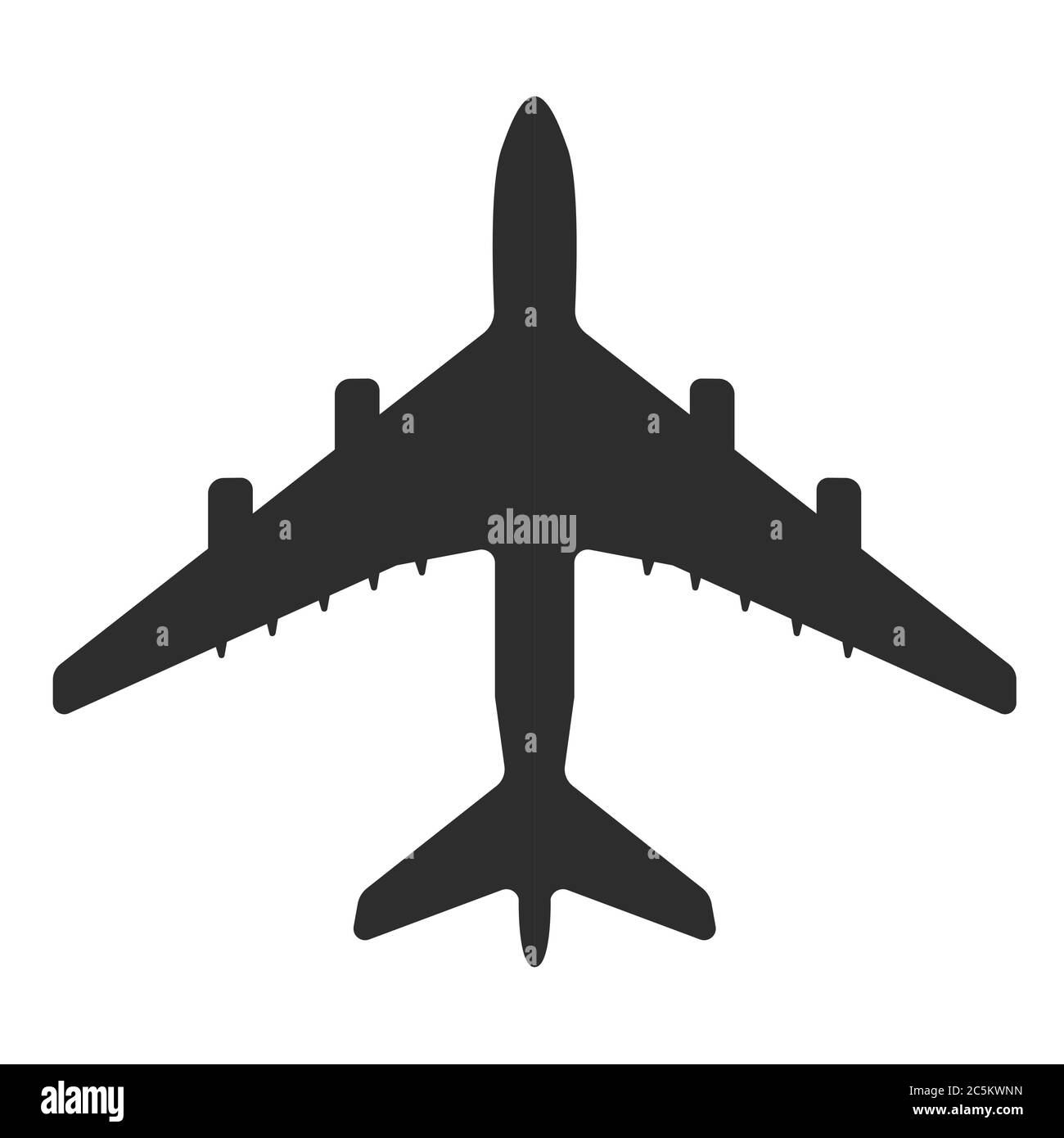 Icône de vecteur de vol d'avion. Illustrator EPS 10. Illustration de Vecteur