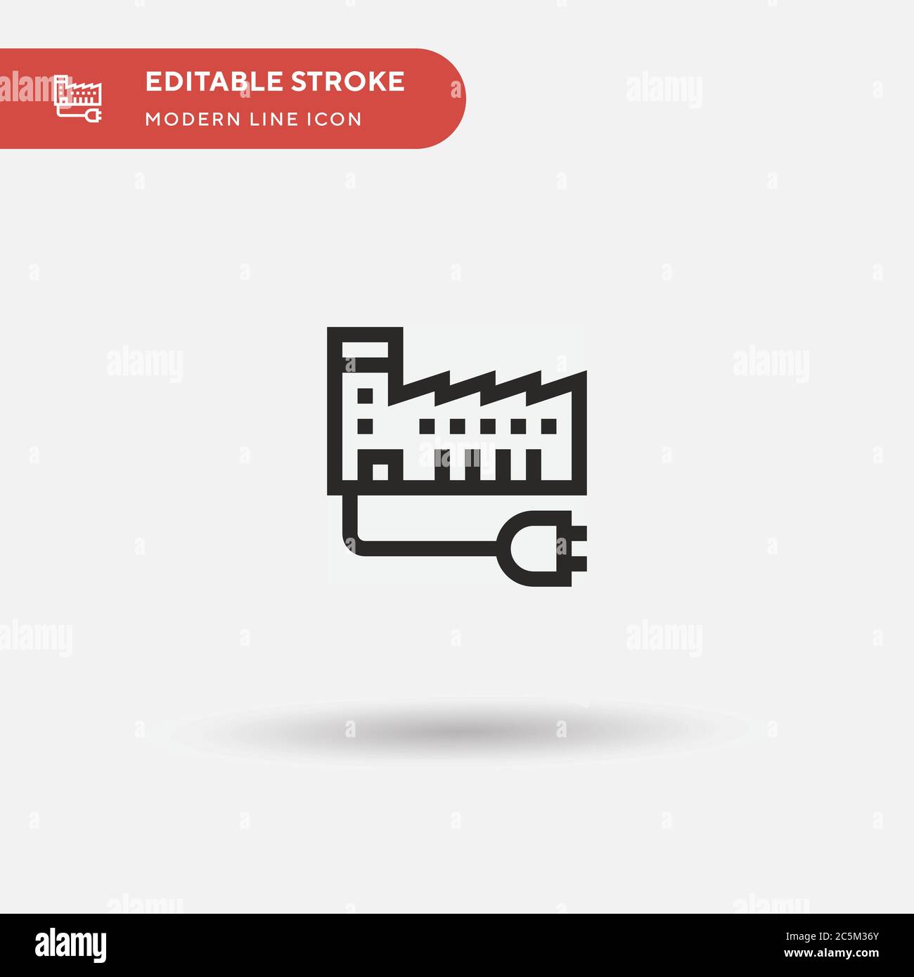 Icône de vecteur simple de ressource. Modèle de conception de symbole d'illustration pour l'élément d'interface utilisateur Web mobile. Pictogramme moderne de couleur parfaite sur contour modifiable. Icônes de ressources pour votre projet d'entreprise Illustration de Vecteur