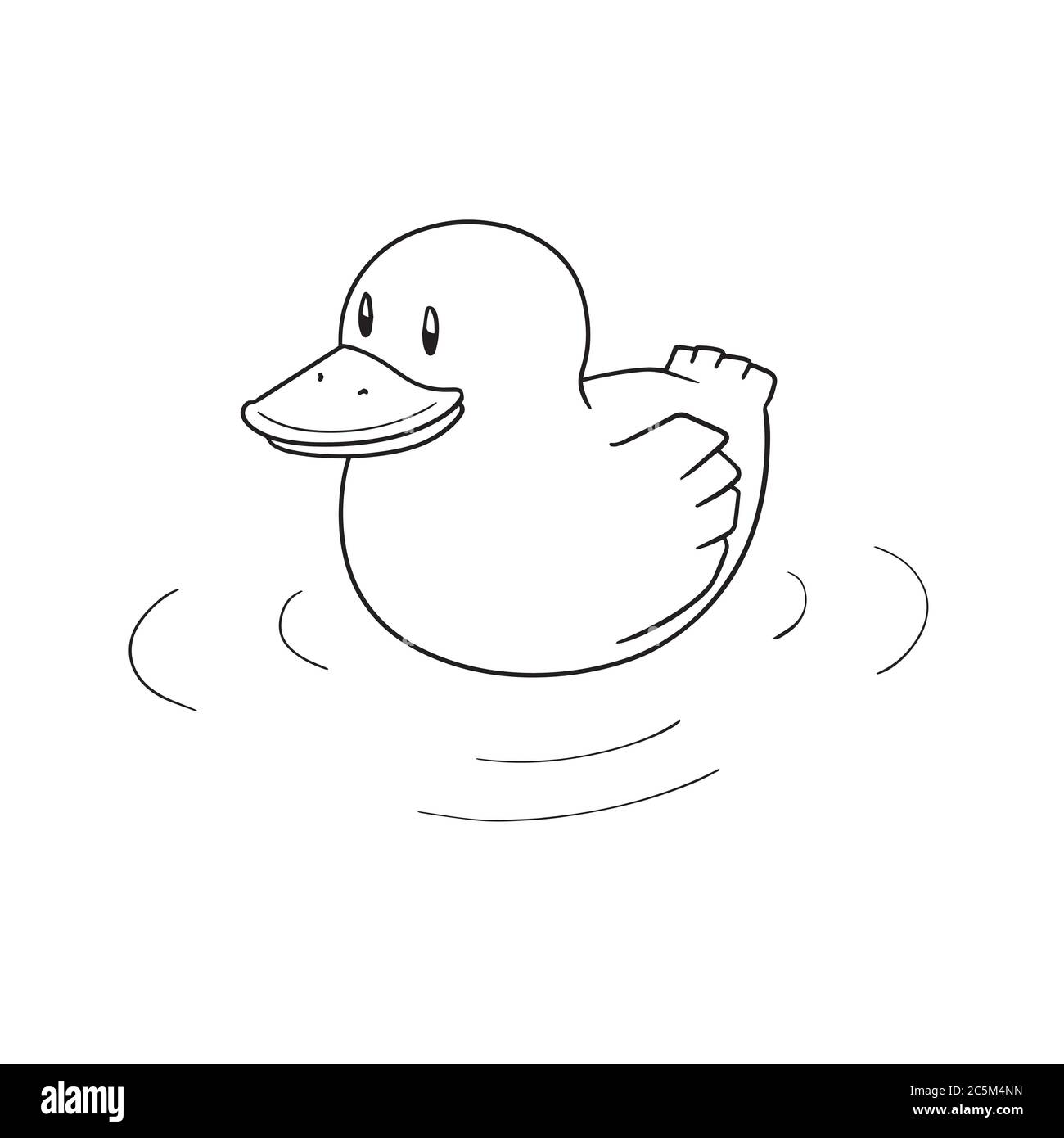 vecteur de canard Illustration de Vecteur