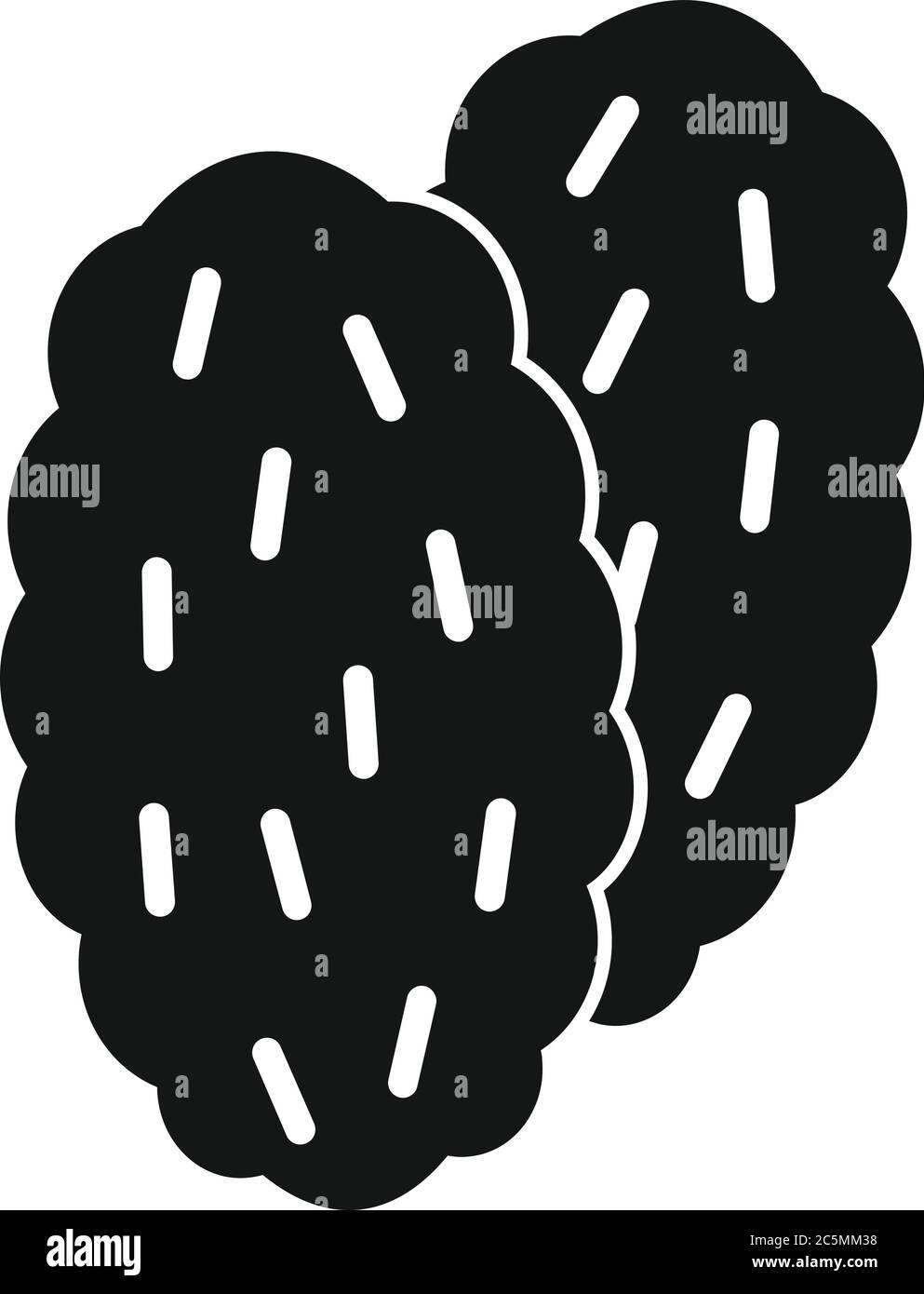 Icône thymus. Illustration simple de l'icône vecteur thymus pour la conception de sites Web isolée sur fond blanc Illustration de Vecteur