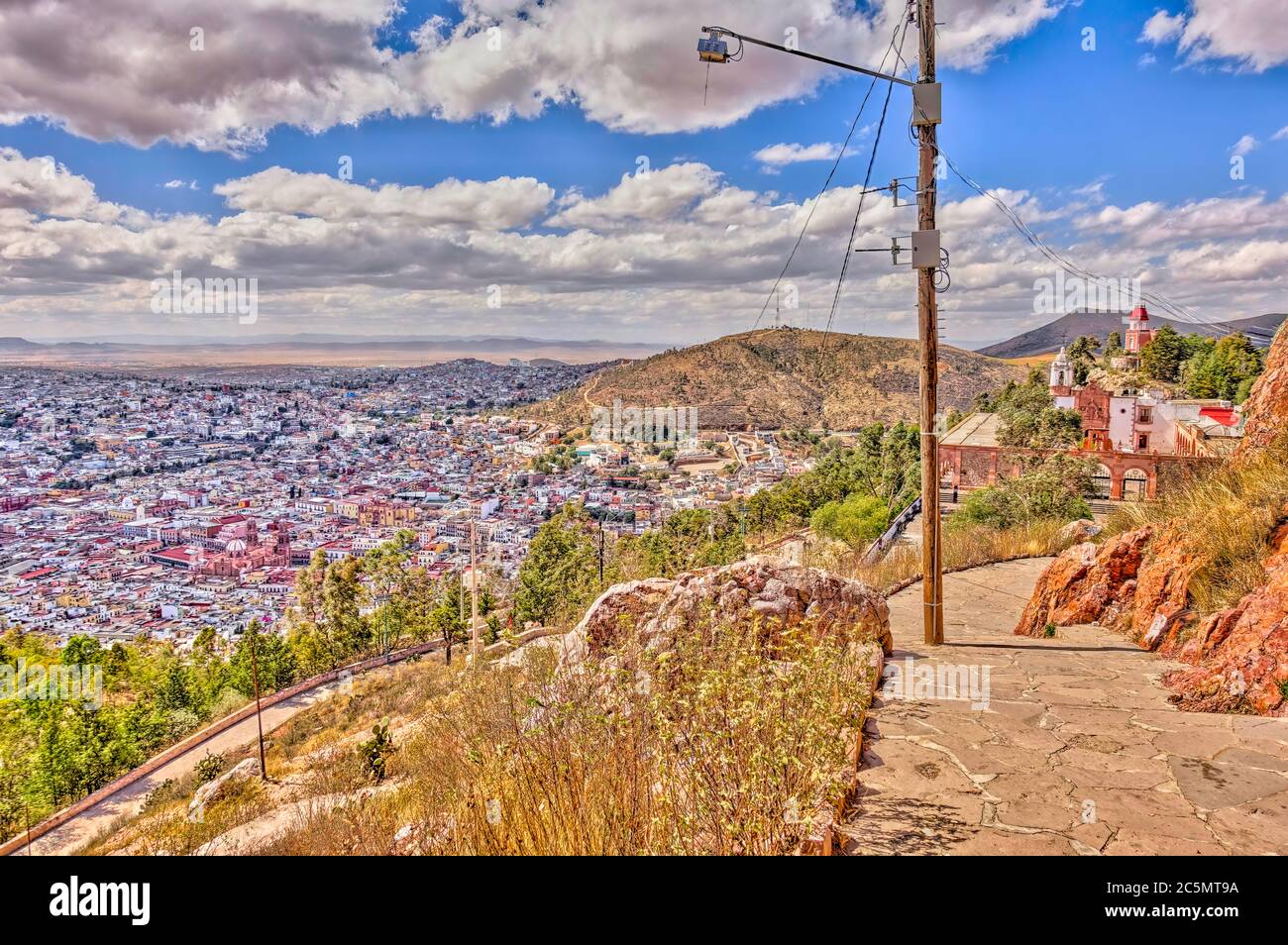 La ville de Zacatecas, Mexique Banque D'Images