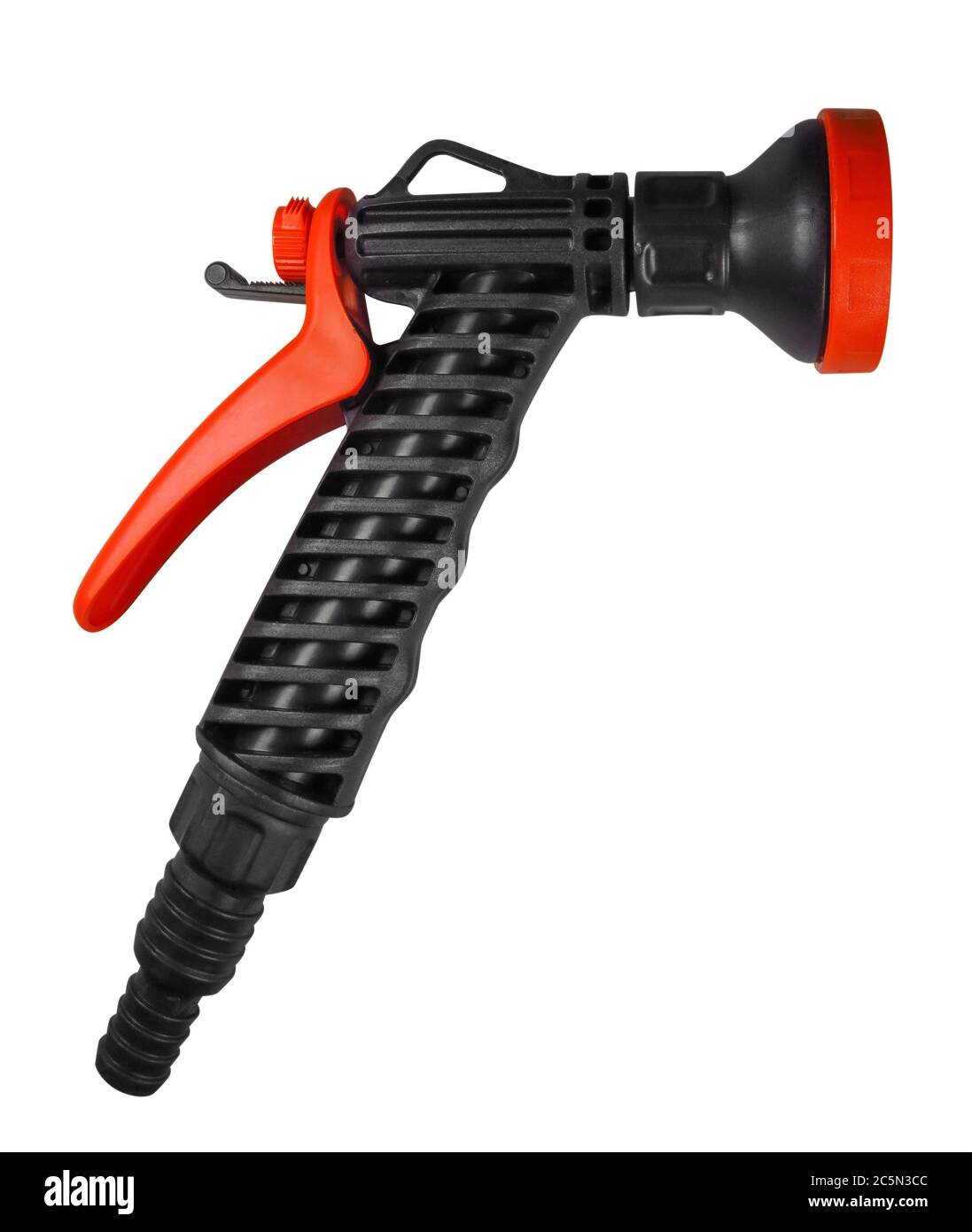 Arroseur d'irrigation isolé sur fond blanc avec masque de découpe Banque D'Images