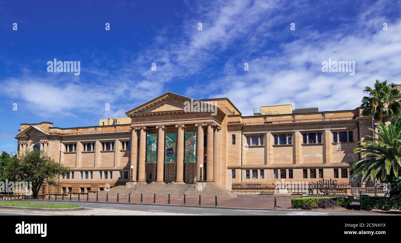 Mitchell Library aka NSW State Library Sydney Australie Banque D'Images