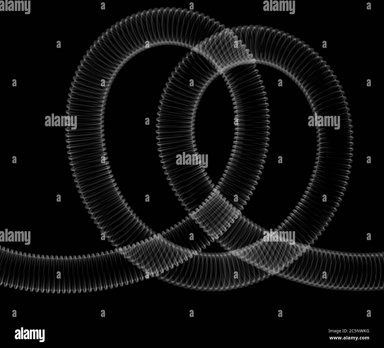 Tube à vide, rayons X. Banque D'Images