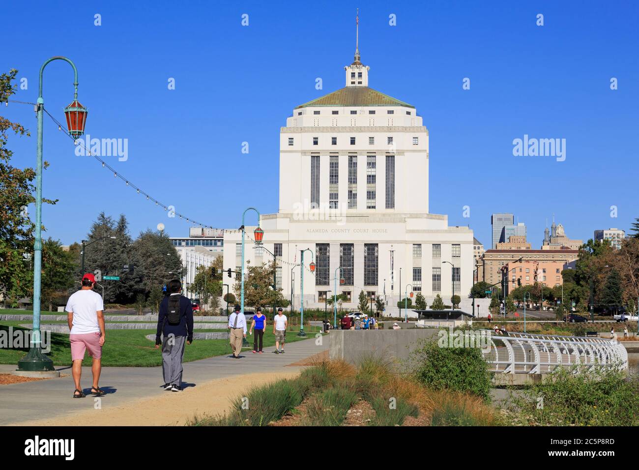 Alameda County court House, Oakland, Californie, États-Unis Banque D'Images