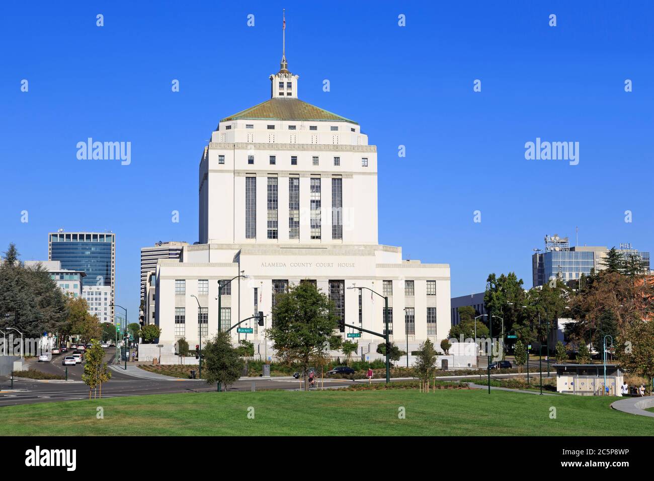 Alameda County court House, Oakland, Californie, États-Unis Banque D'Images