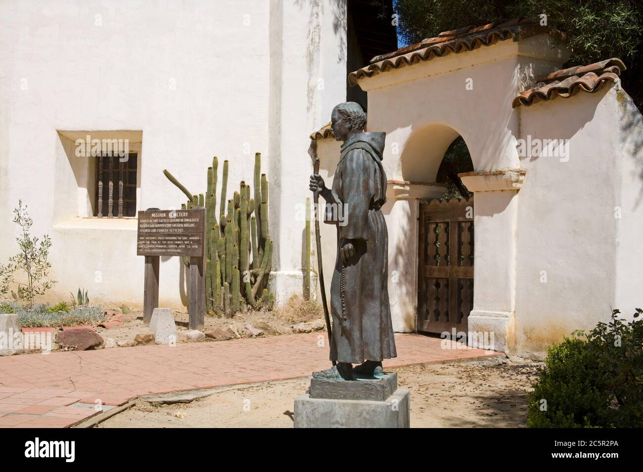 Mission San Juan Bautista, Californie, États-Unis Banque D'Images