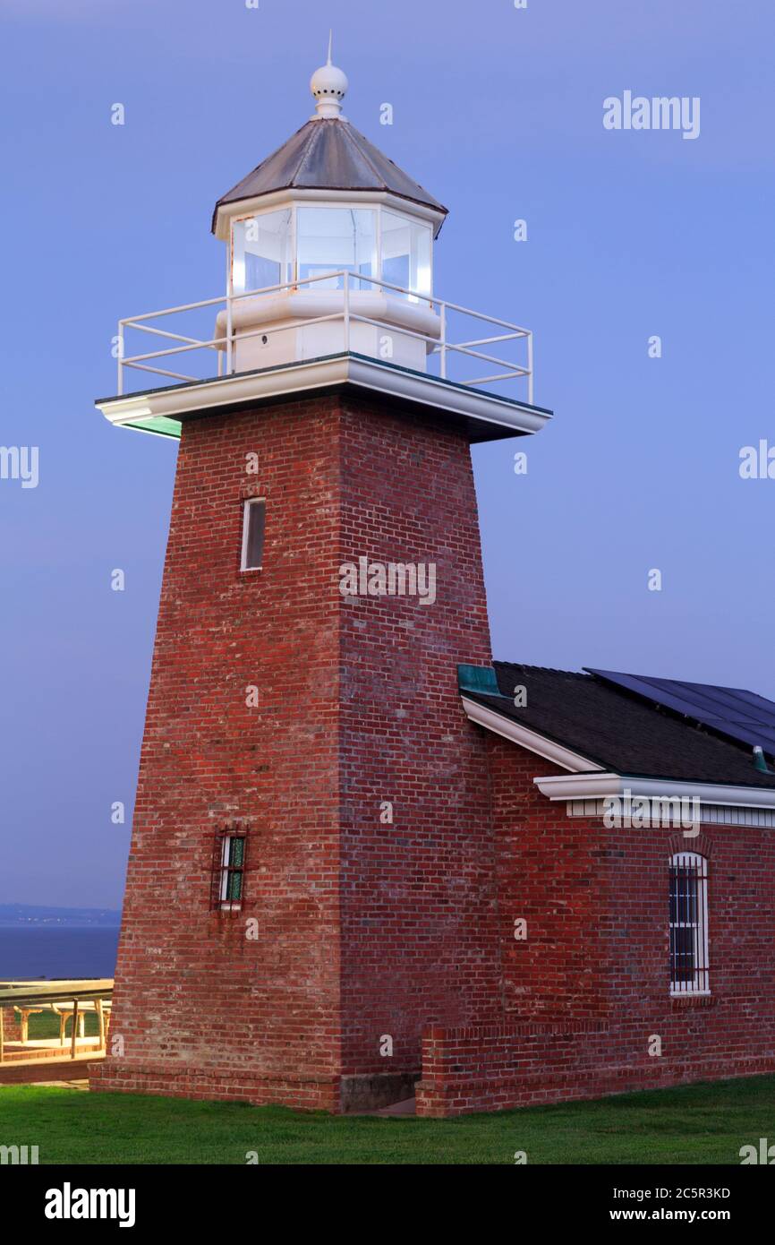 Lighthouse & Surf Museum, Santa Cruz, Californie, États-Unis Banque D'Images