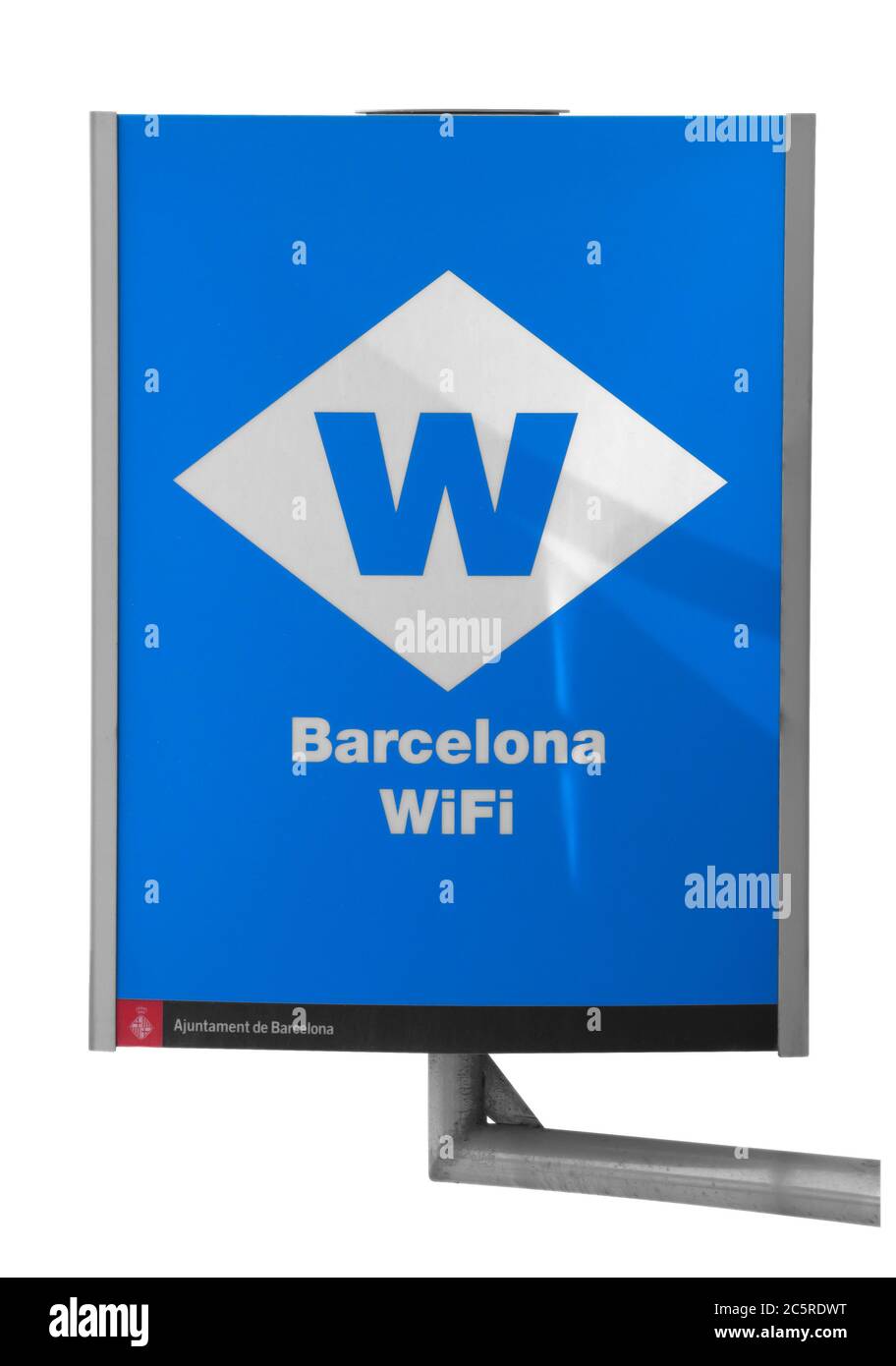 Borne wifi Banque d'images détourées - Alamy