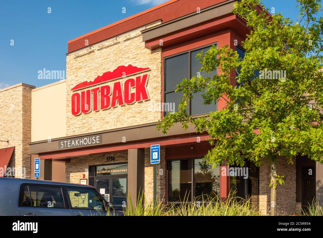 Outback Steakhouse à Zagreb, en Géorgie. (USA) Banque D'Images