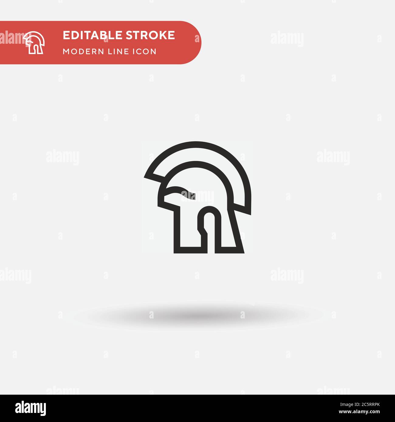Icône de vecteur simple romain. Modèle de conception de symbole d'illustration pour l'élément d'interface utilisateur Web mobile. Pictogramme moderne de couleur parfaite sur contour modifiable. Icônes romaines pour votre projet d'entreprise Illustration de Vecteur
