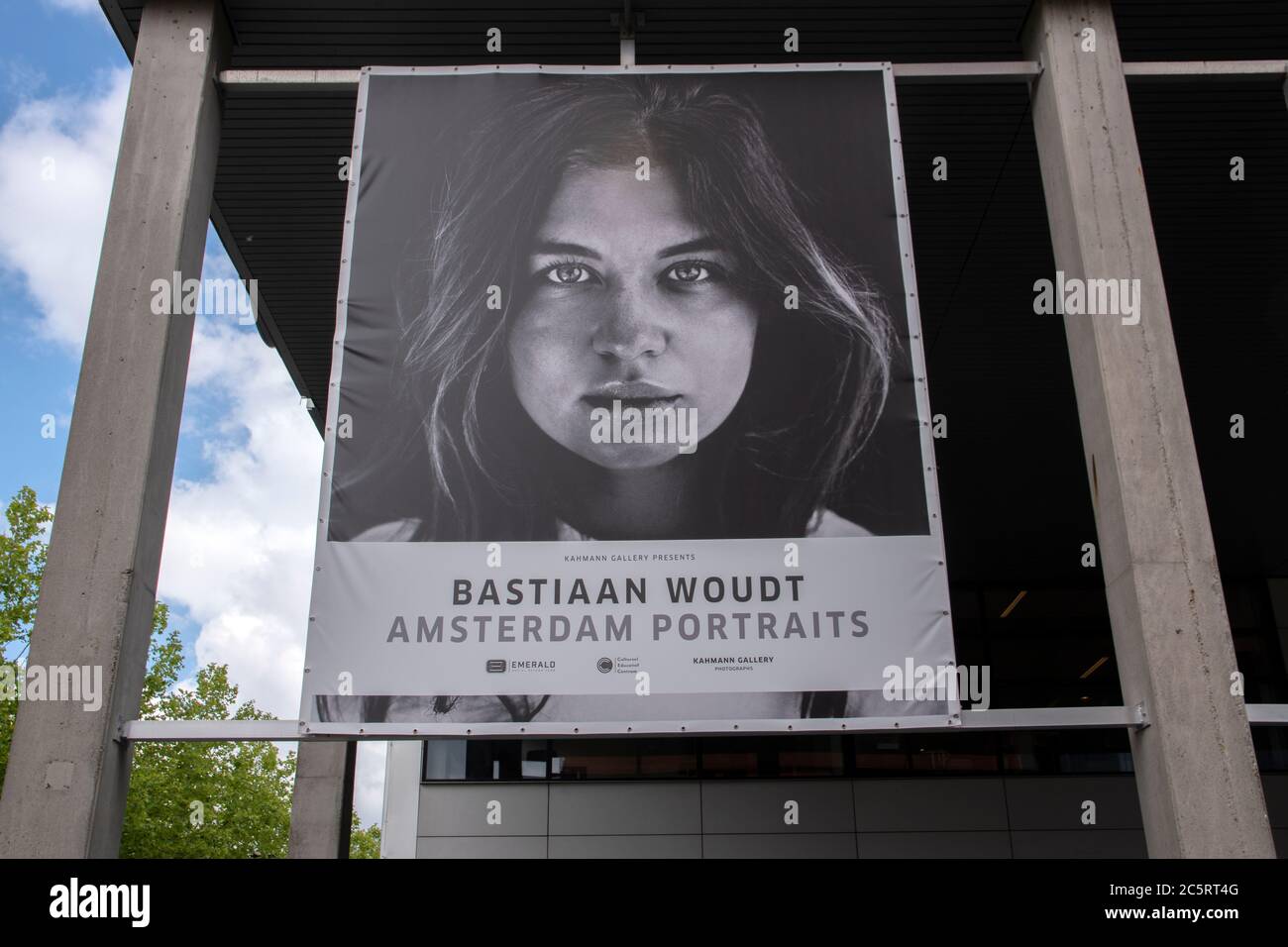 Affiche à la CEC Bastiaan Woudt Amsterdam Portraits à Amsterdam, pays-Bas, le 8 juin 2020 Banque D'Images