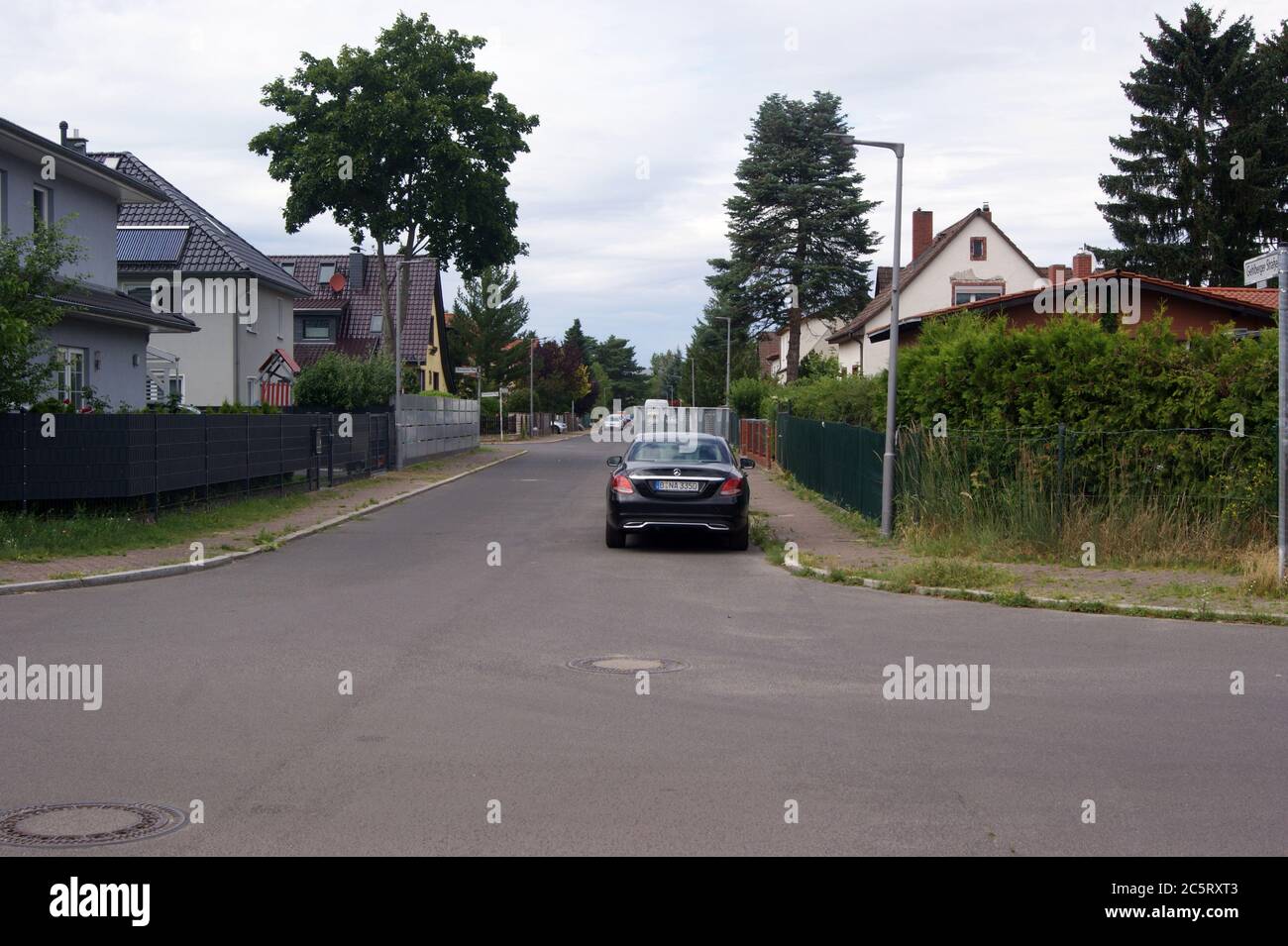 Gehlberger Straße à Berlin-Spandau. Banque D'Images
