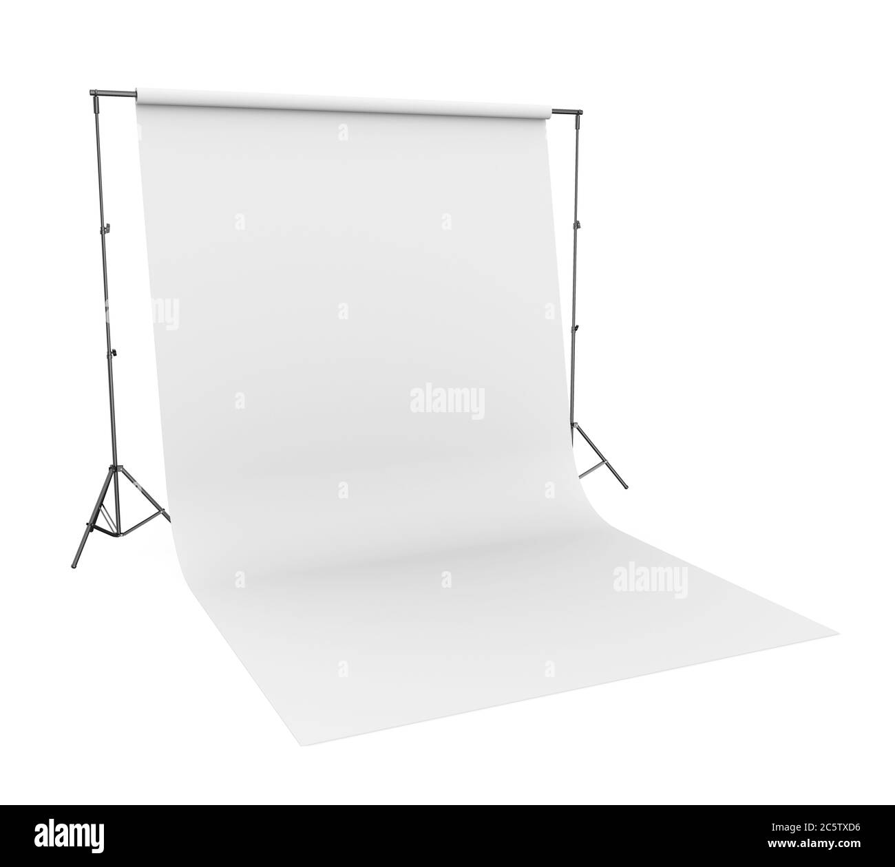 Photo Studio avec toile de fond isolée Banque D'Images
