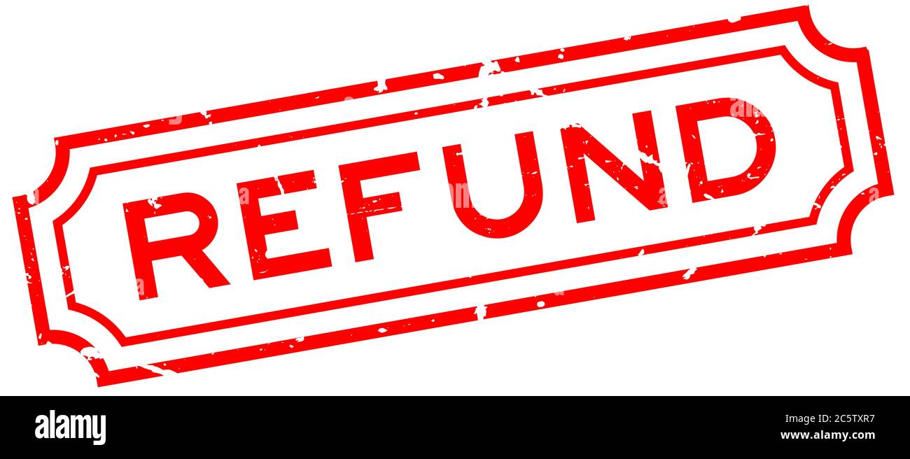 Grafge rouge rouge rouge mot caoutchouc cachet sur fond blanc Illustration de Vecteur