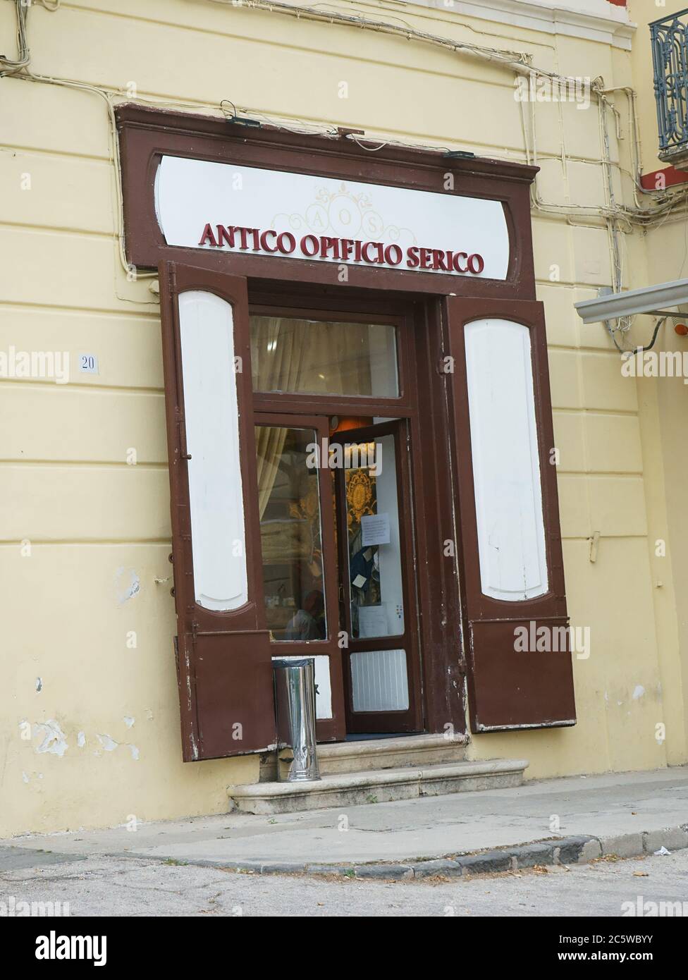 Antico Opificio Serico, jouet en soie, ville de San Leucio, Caserta, Italie Banque D'Images