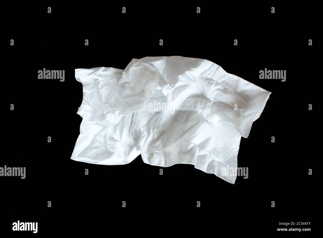 Used paper serviette Banque de photographies et d'images à haute résolution  - Alamy