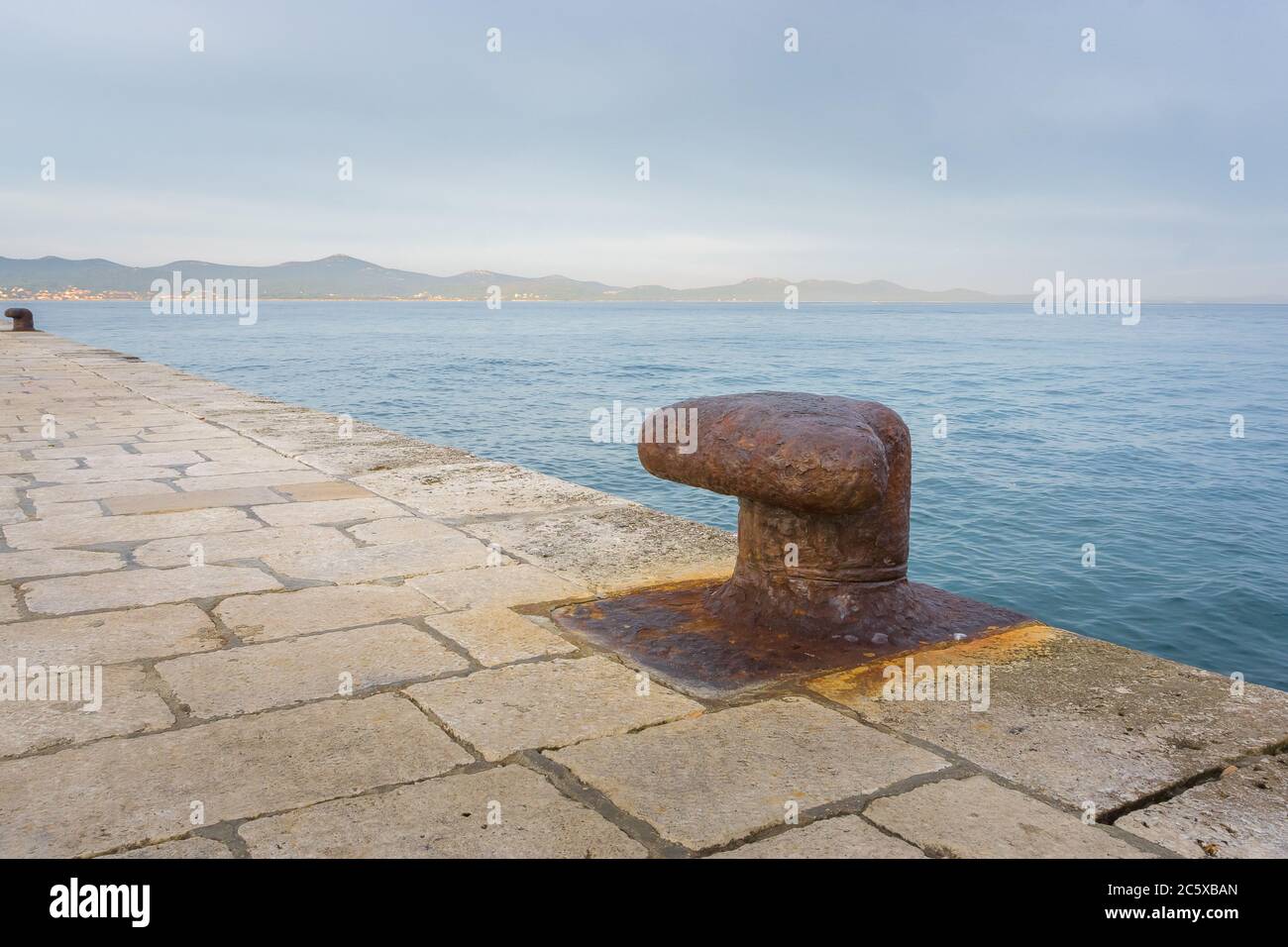 Quelques Panorama et impressions de la ville portuaire de Zadar en Croatie Banque D'Images