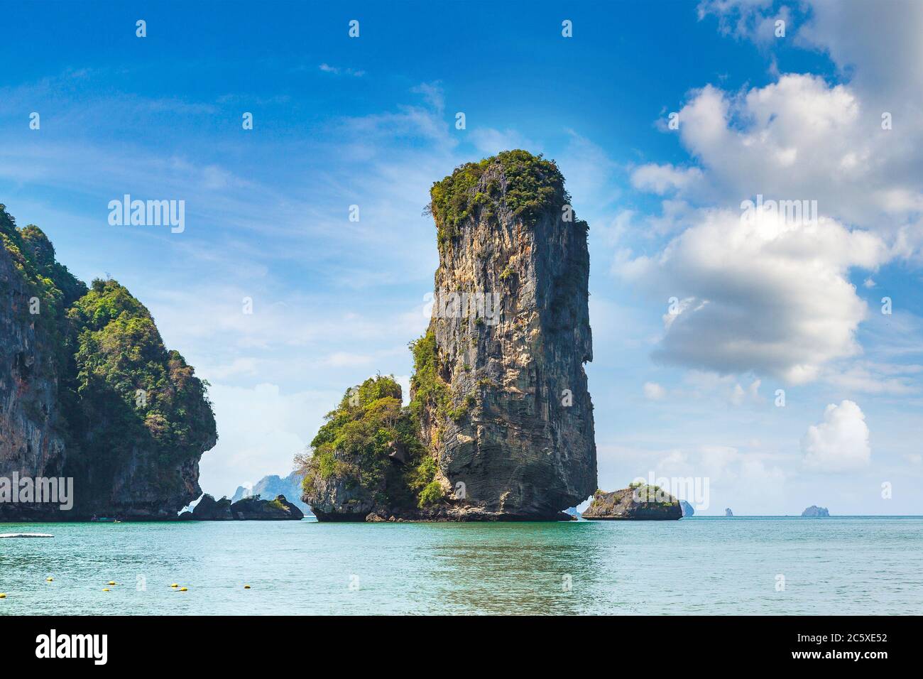 AO Pai Plong Beach, Krabi, Thaïlande en été Banque D'Images