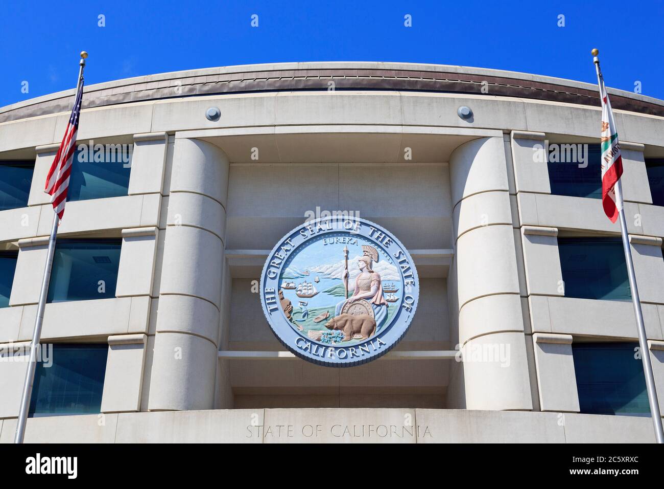 Bâtiment d'État du gouverneur Brown, San Francisco, Californie, États-Unis Banque D'Images