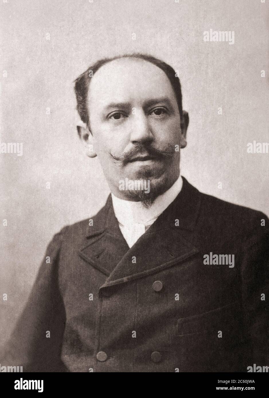 Edmond Haraucourt (1856-1941), poète français, romancier (la légende des sexes,...) et archéologue. Banque D'Images