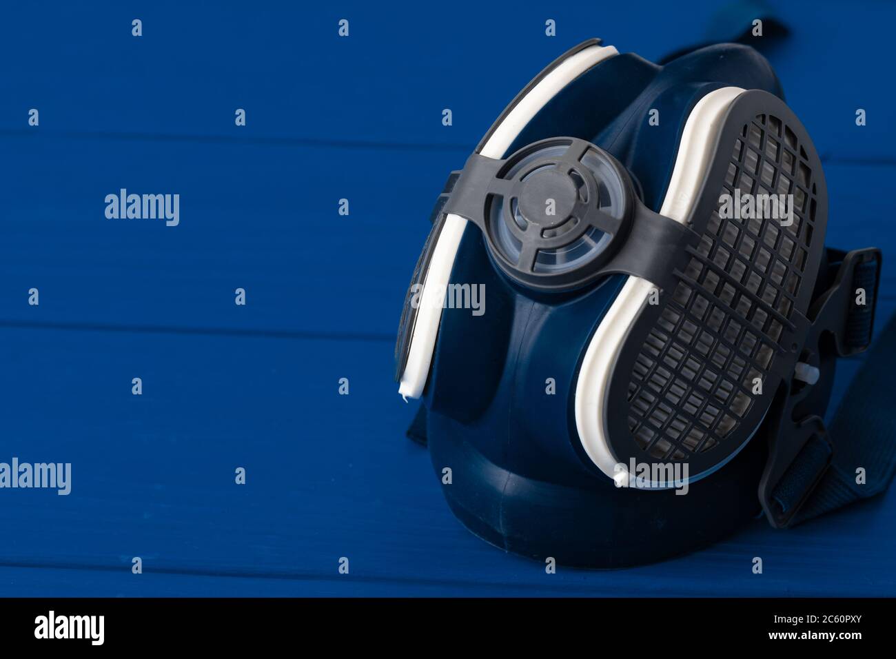 Demi-masque respiratoire pour utilisation polyvalente Photo Stock 