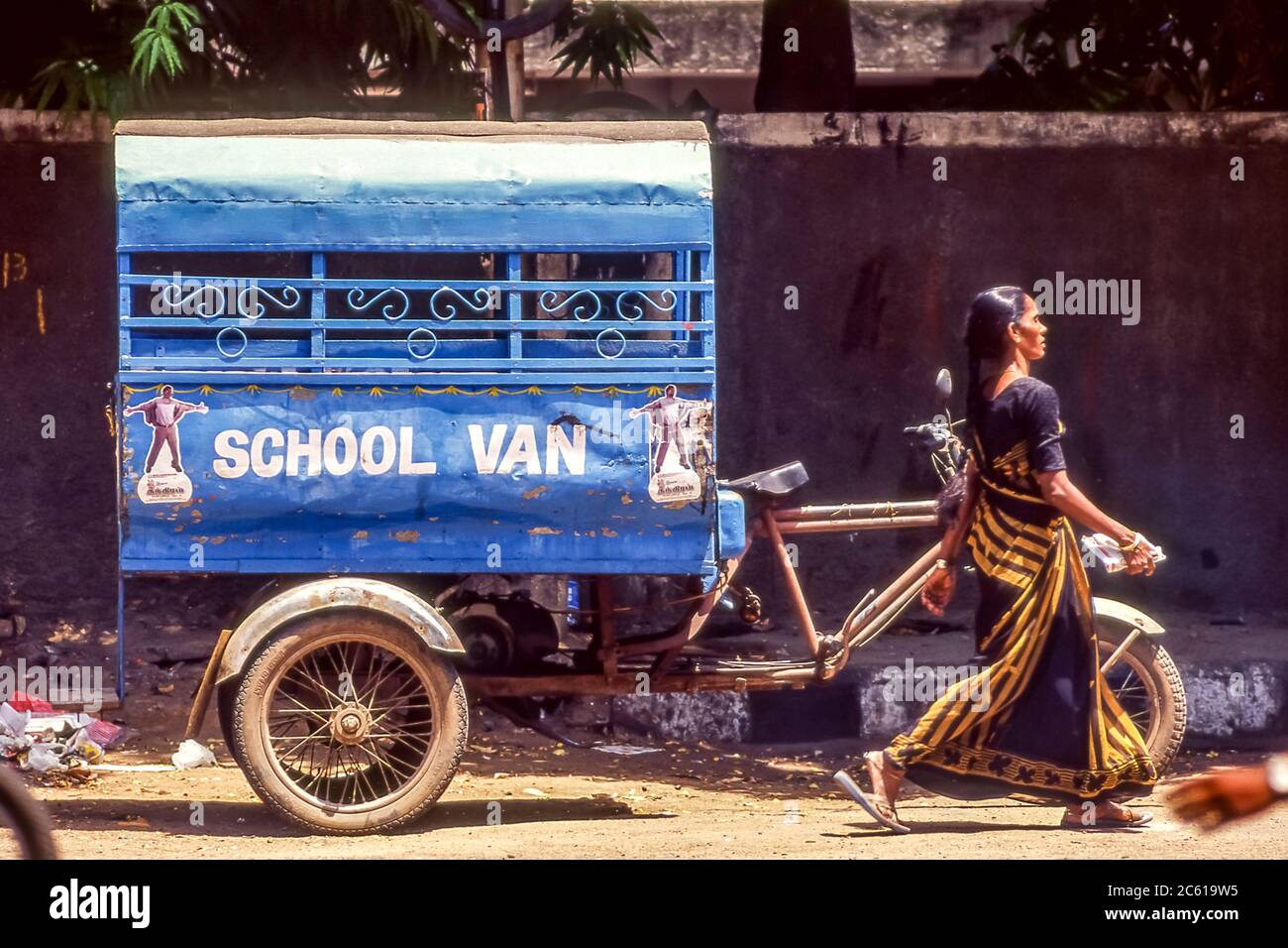 Pondichery poster Banque de photographies et d’images à haute