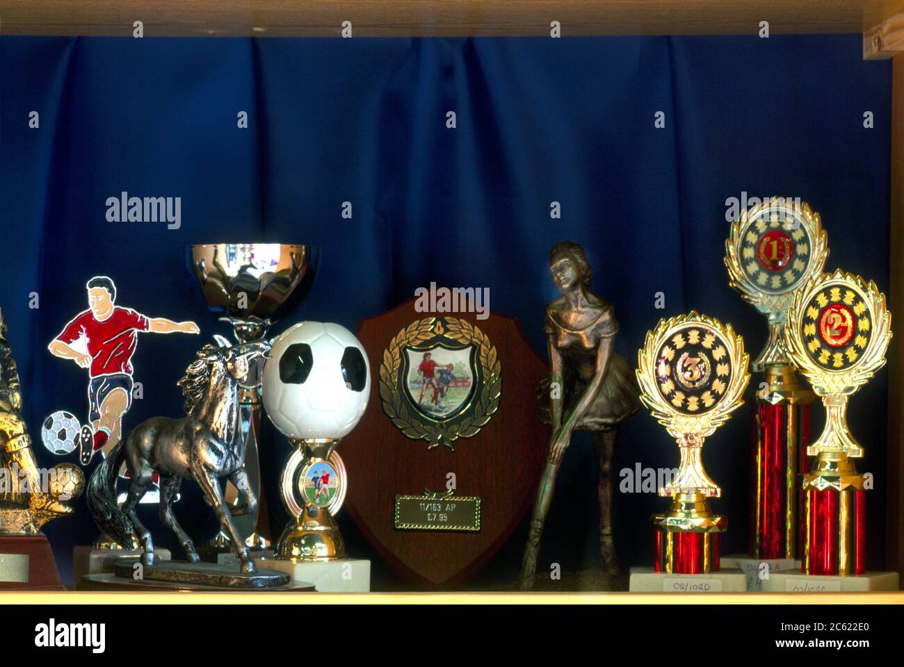 Trophées de sport et de ballet Banque D'Images