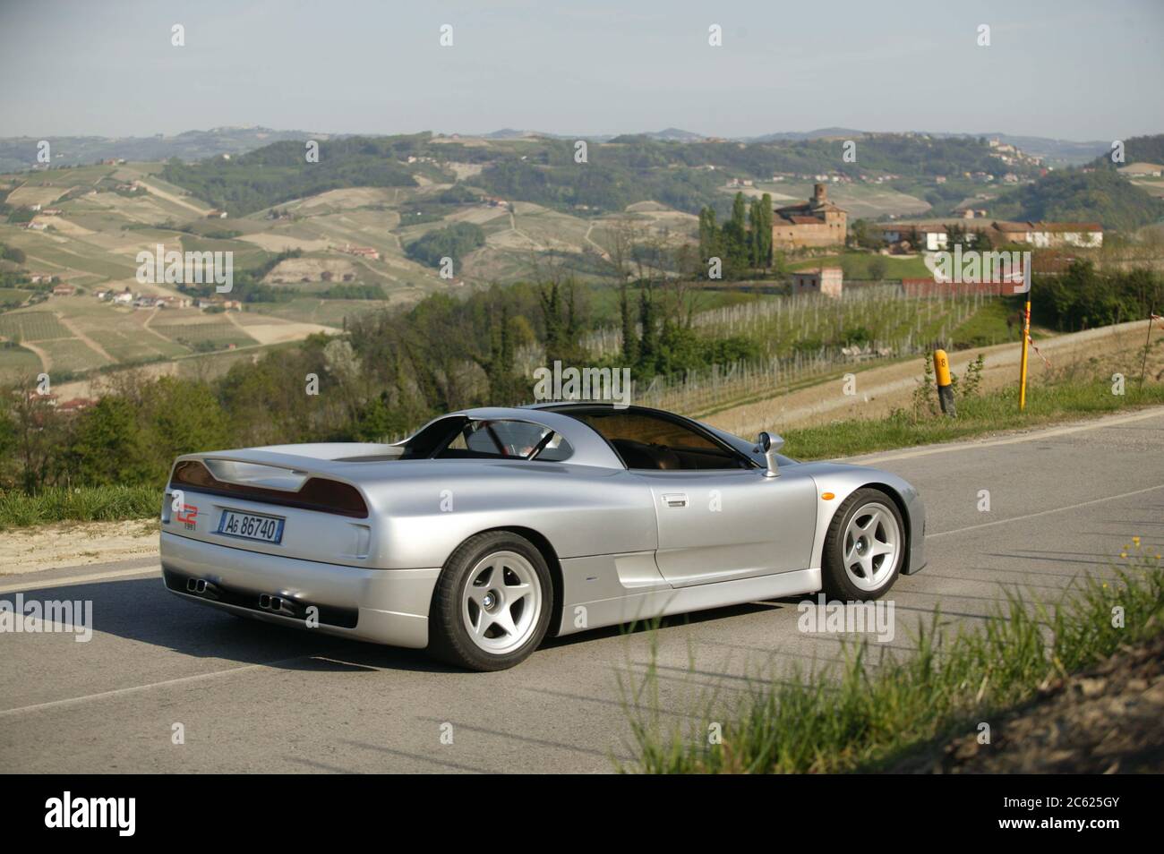 I Ital Design BMW M12 concept car (1991) sur le trajet du 35ème ...