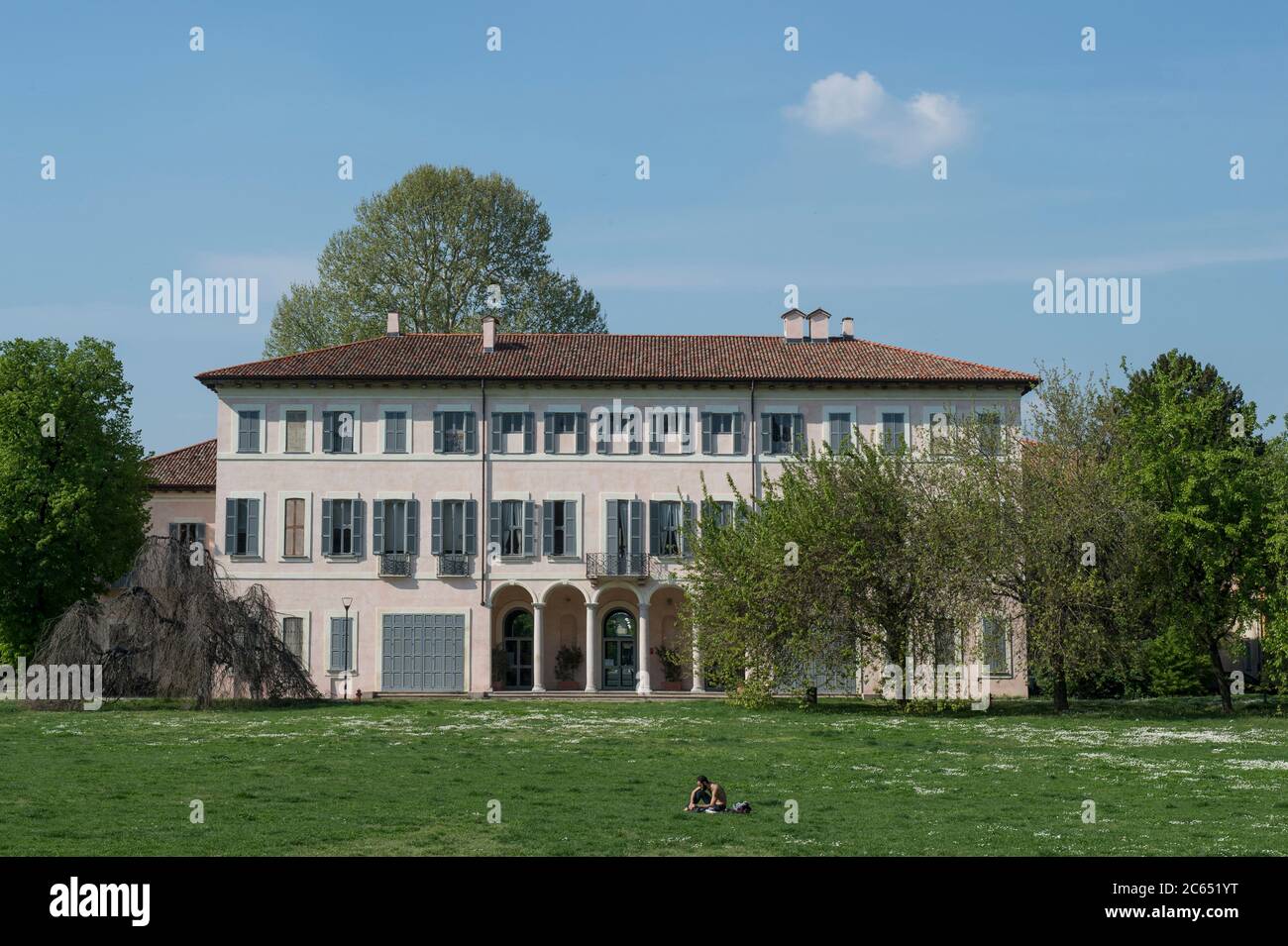 Italie, Lombardie, Milan, quartier Affori, Villa Litta Banque D'Images