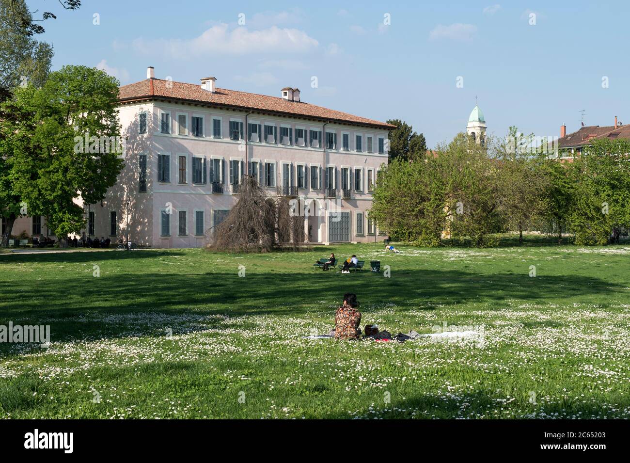 Italie, Lombardie, Milan, quartier Affori, Villa Litta Banque D'Images